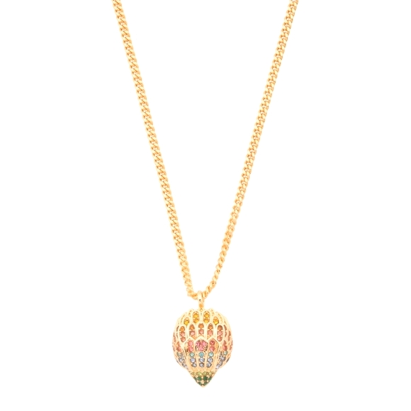 Kurt Geiger Multicolor Eagle Necklace